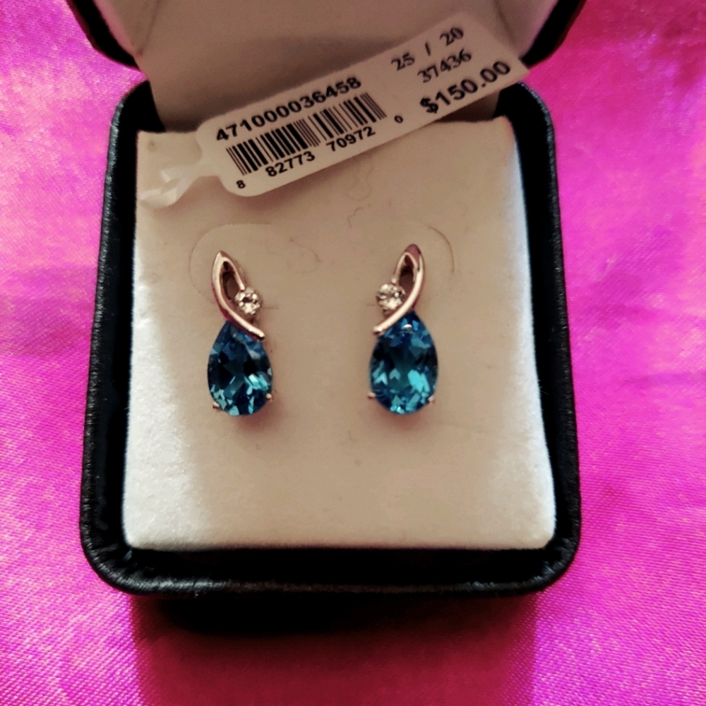 Pierced earrings